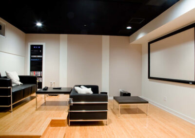 Basement Media room 1